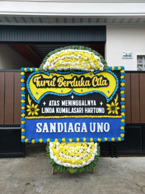 Papan Bunga Duka di Srimulyo