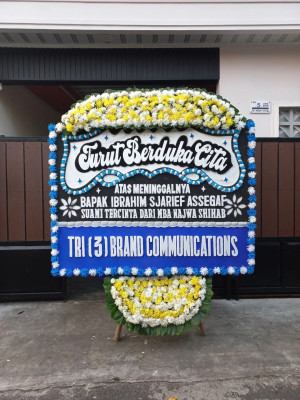 Papan Bunga Duka di Srimulyo